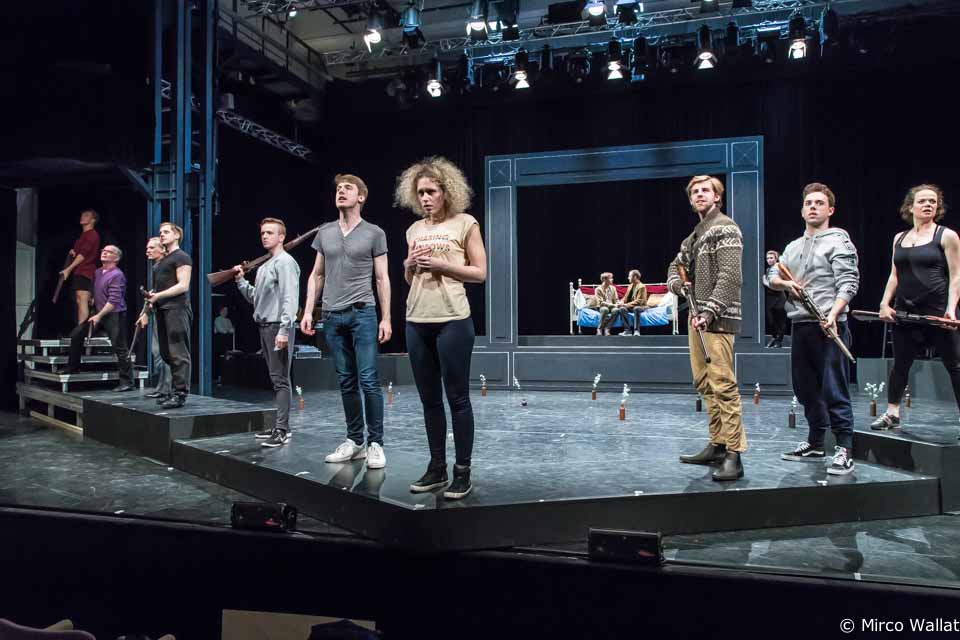 "Goethe! Auf Liebe und Tod - im April in der Neuen Aula der Folkwang-Universität in Essen-Werden. 90Musical Goethe Auf Liebe und Tod Folkwang Uni