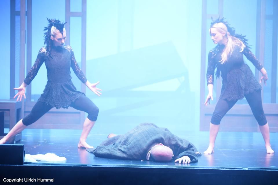 Doch dann bricht der Vater zusammen. Haben die mächtigen Götterboten Hugin und Munin daran Anteil? paepstin musical stuttgart 088